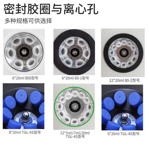 可定时台式电动离心机 12*20ml试管离心机 脂肪血清分离离心机