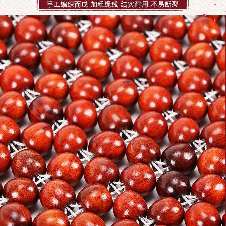 木珠汽车坐垫夏季透气凉垫夏天单座通风通用珠子座垫三件套车垫子
