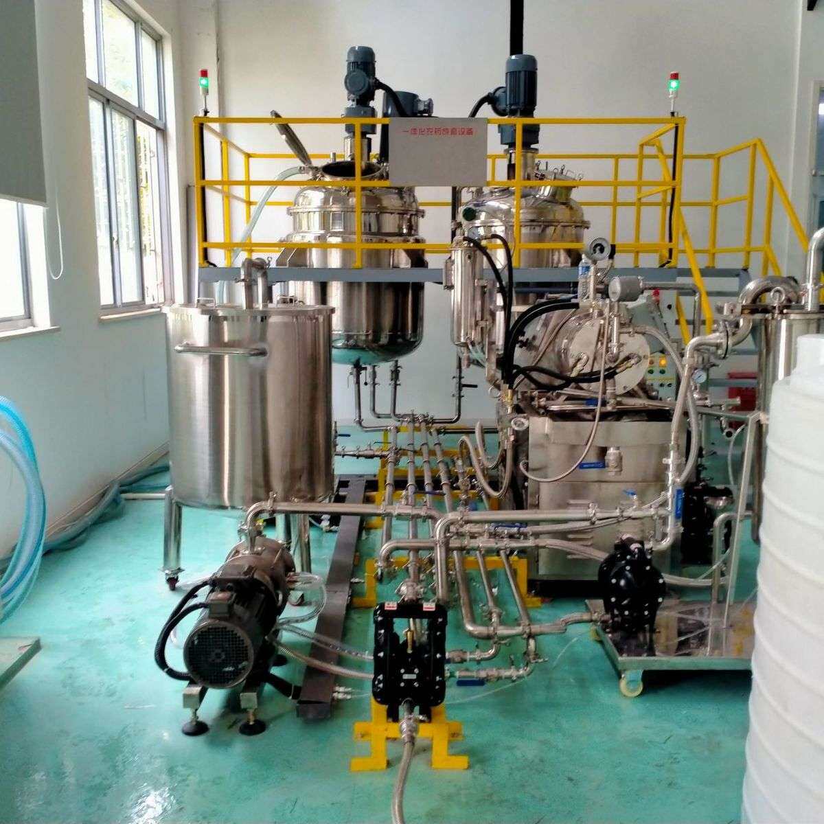 供应 年产2500吨涂料生产设备 乳胶漆成套设备生产线 涂料生产线