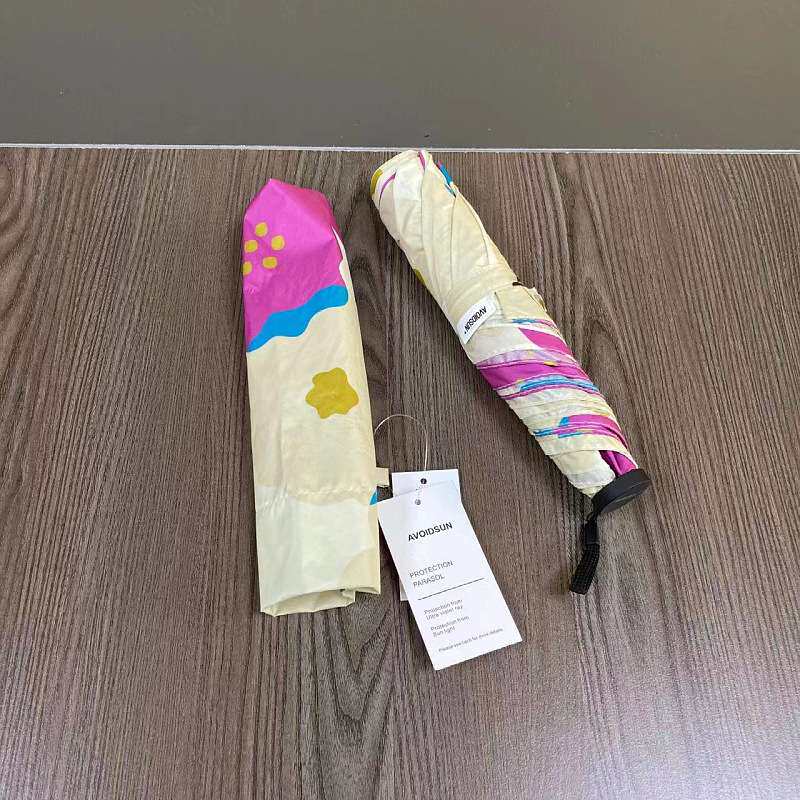 98克超轻铅笔伞 可供日亚碳纤维防晒不沾水甩干便携小巧学生通勤