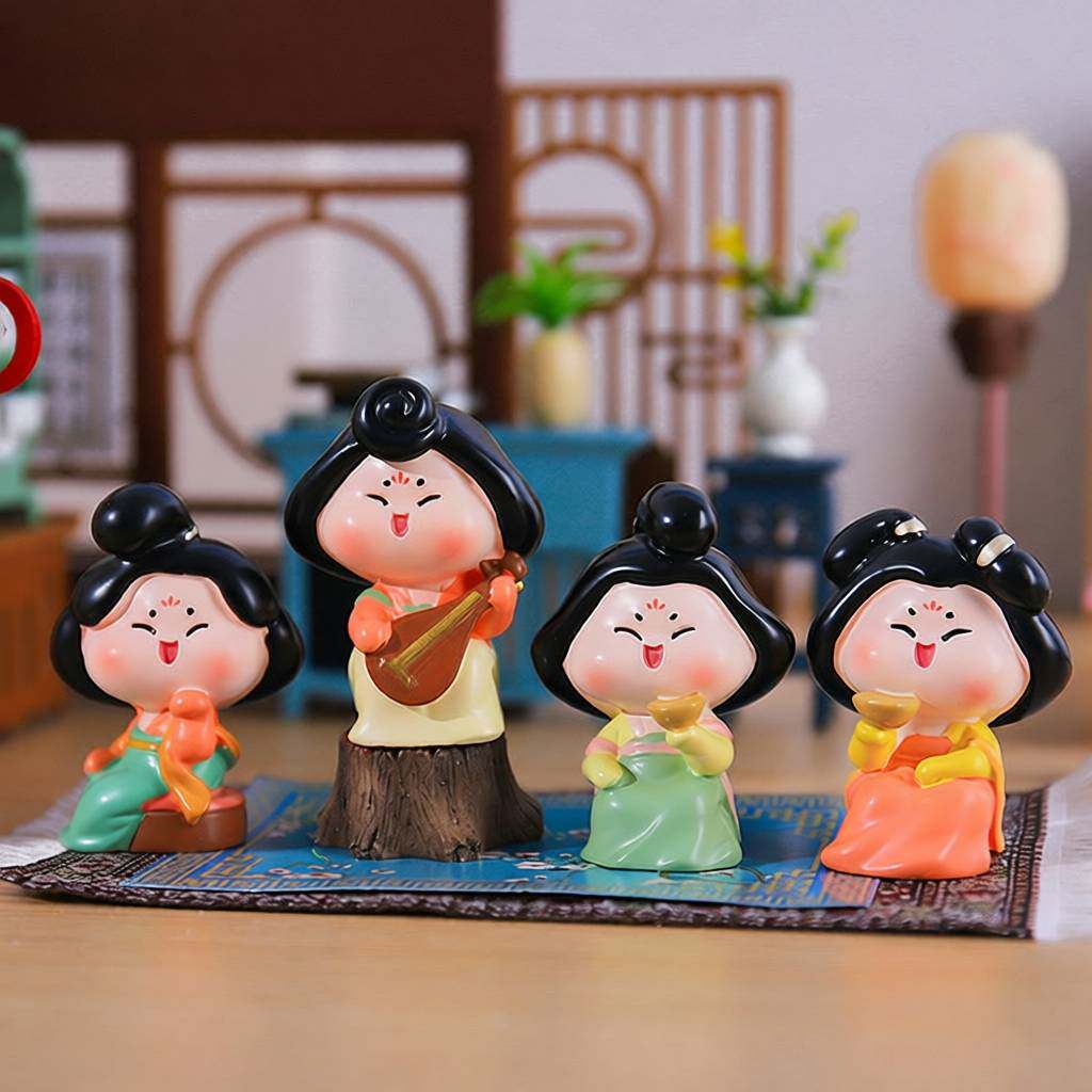 中式唐妞仕女盲盒4263