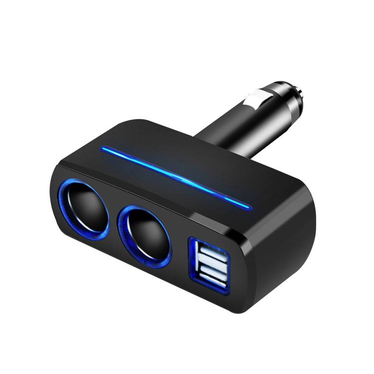 双车用点烟器一分二充电器