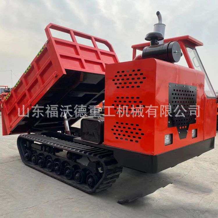 爬山虎履带运输车农用小型山地车自卸搬运多功能全地形果园爬坡王