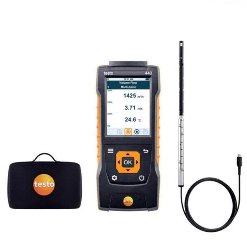 德图 testo440有线热线风速仪套装510595 4001精度热敏数字风速