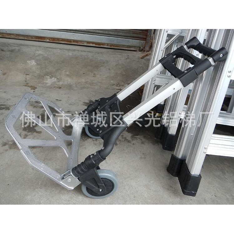 手拉车折叠便携拉货载重王买菜拉杆车行李车小拉车家用拖货车推车