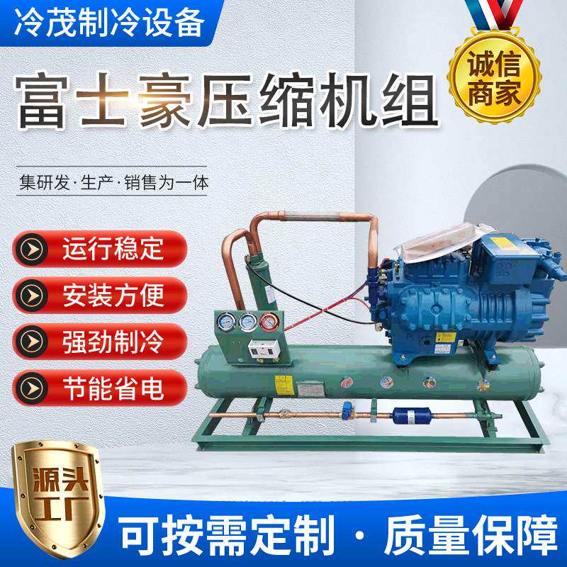 冷库压缩机组厂家S12-42Y水果蔬菜保鲜冷冻大中小型制冷压缩机组