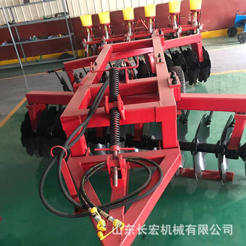 拖拉机带悬挂式碎土中耙 2.5m牵引圆盘耙液压重型耙悬挂式圆盘犁