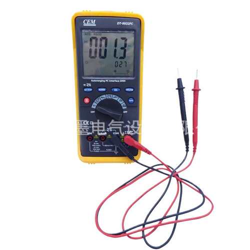 CEM华盛昌DT-9203/9205/9915接电脑数字万用表DC1000V多用表