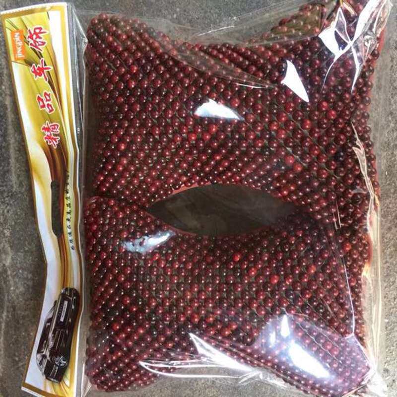 太行崖柏方向盘套圆珠 木质车枕头配套通用型 汽车用品 厂家直销