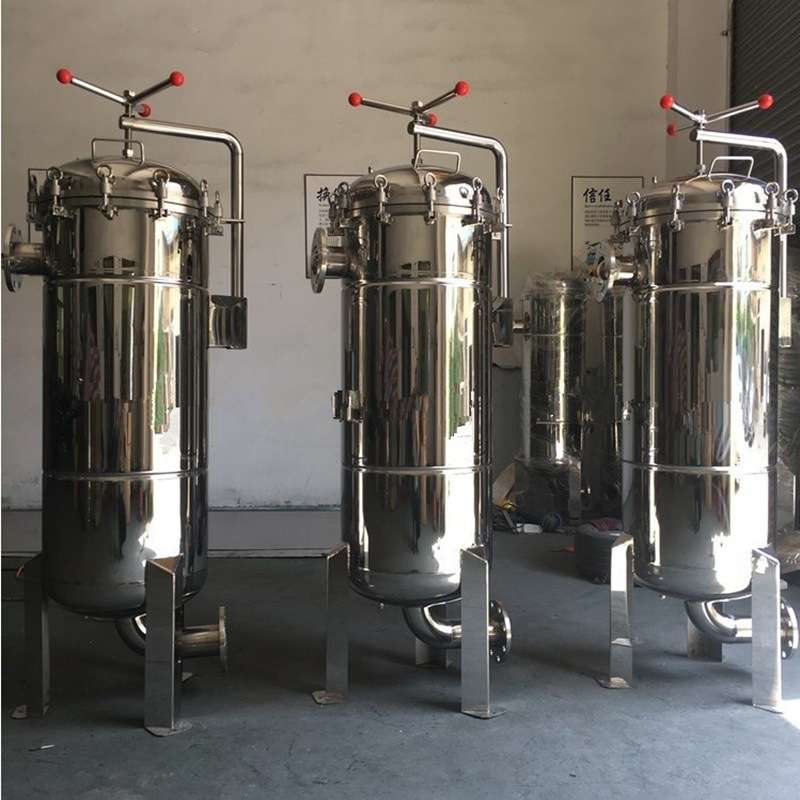 厂家订制不锈钢304袋式过滤器 中效过滤袋式过滤器 电泳漆过滤器