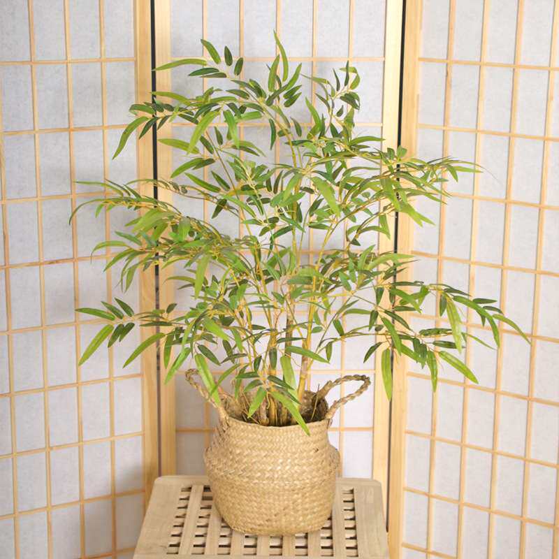 仿真竹子落地假竹树客厅仙人掌绿植盆栽摆件植物装饰盆景高仿真