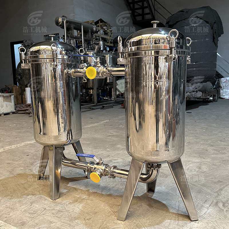 双联过滤器袋式过滤器 果汁饮料过滤器 多型号不锈钢双联过滤器