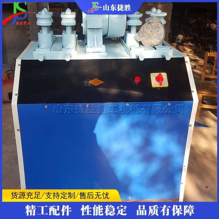电动液压圆棒砂光机 全自动拖把杆扫把杆成型机 台式木材打圆机