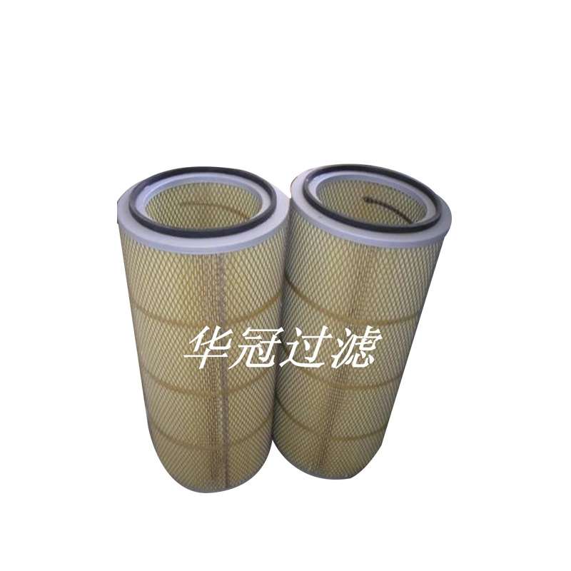 除尘滤筒厂家供应滤芯阻燃覆膜除尘滤筒不锈钢过滤桶 折叠滤芯