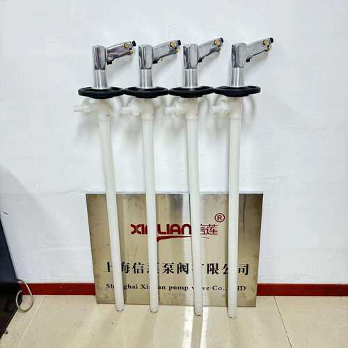 防爆气动抽油泵气动插桶泵抽液泵气动油桶泵HD-A2+PVDF-700
