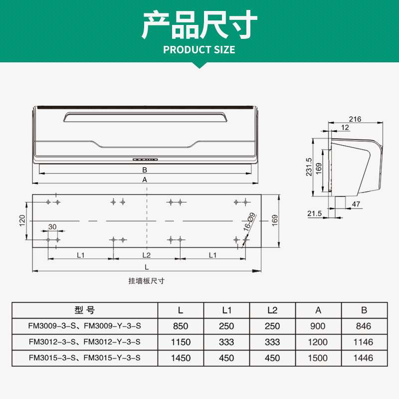 绿岛风风幕机09米1.2米1.5米商用离心空气幕遥控单冷风帘机大风量