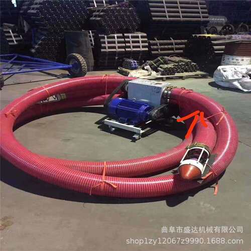 牛筋软管自动化软管抽料机现货双管双向弹簧蛟龙价格图片