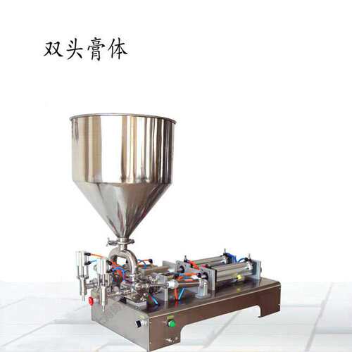 玉米汁液体灌装机 三头液体定量灌装设备