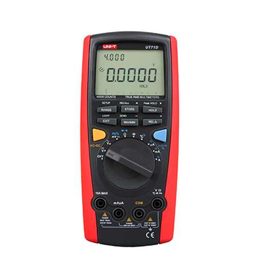 UT71D 数字万用智能型数字万用表 高精度电工仪表手持数显表