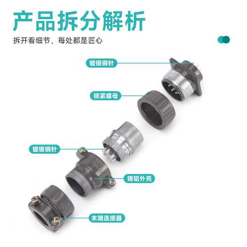 厂家销售量大从优P55K3Q-30P航空插头工业焊锡航空插头