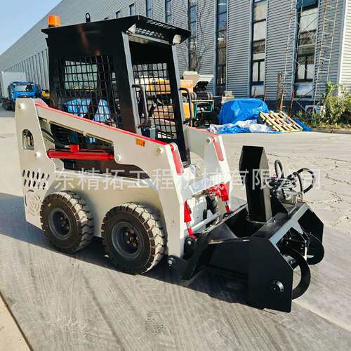 出口法国轮式履带式滑移铲车Skid steer loader建筑工厂 小装载机