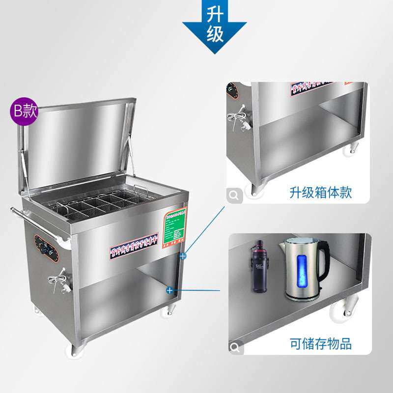 不锈钢筷子消毒车 商用紫外线消毒柜热风烘干机 饭堂筷子消毒机
