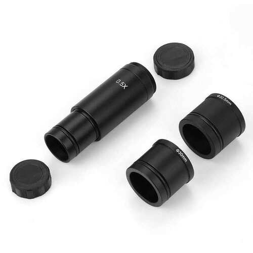 0.5X电子目镜工业显微镜相机CCD专用接口23.2转30/30.5mm