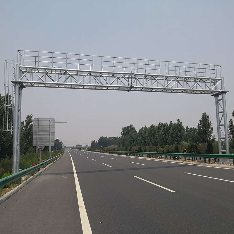 龙门架涵洞铁路护桥防撞架小区对开限高杆村口景区限高架智能护栏