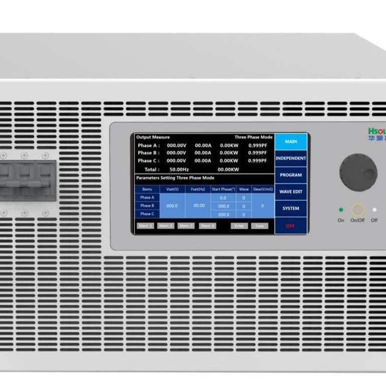 华源3KW双向直流电源家电产品航天实验室老化电气实验测试