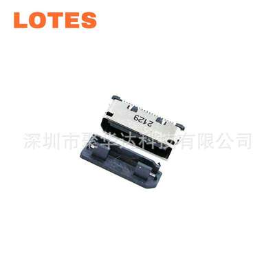 LOTES SFF-8611 直立式母座-OCuLink 4X 42PIN 180度 808004995