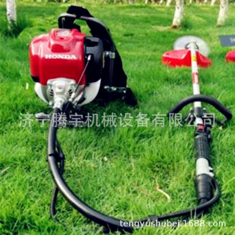 侧挂式打草机 扶稻器割草机  便携式割麦机 背负式割灌机