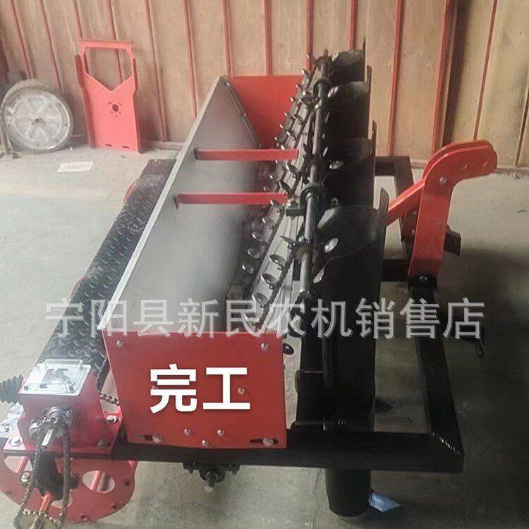 甘肃庆阳环县螺丝菜播种机滴溜溜播种机拖拉机带可以加滴灌带架子