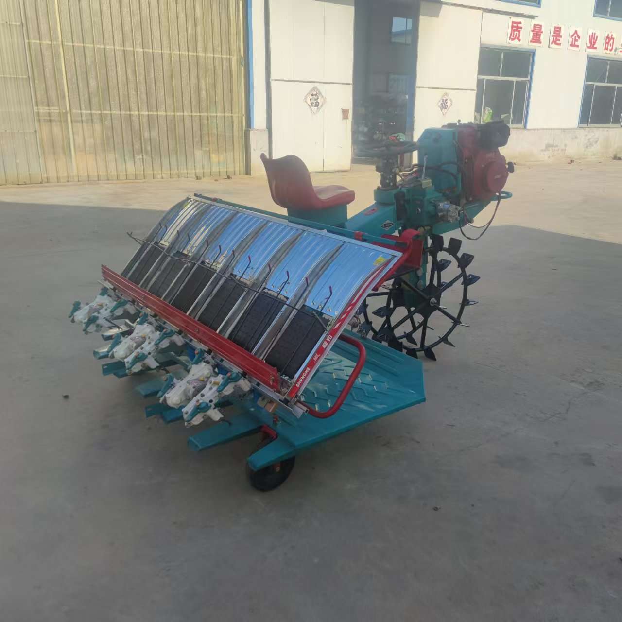 4行水稻插秧机栽秧机轻巧型自由式6行种植机8行水稻插秧机