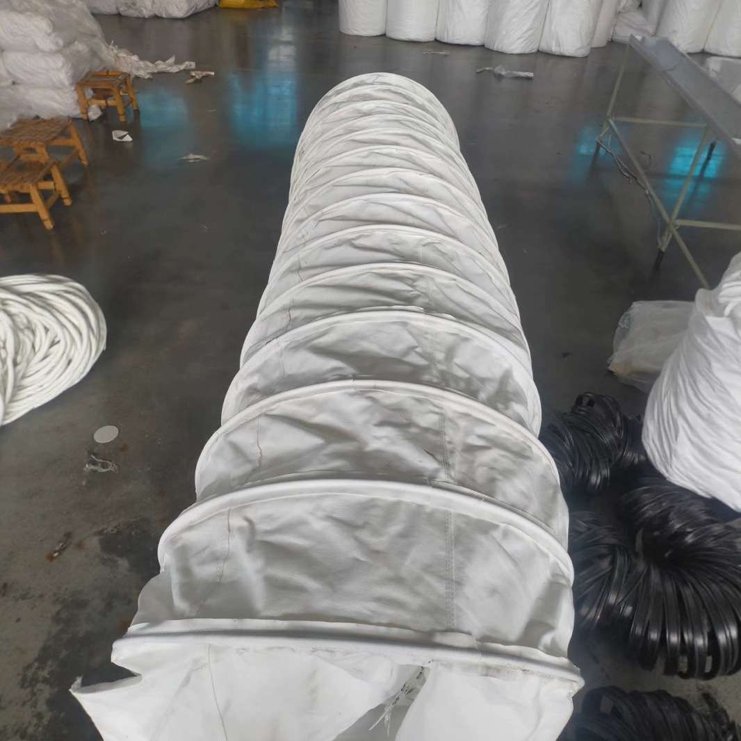 工业φ600X2000水泥散装机除尘布袋耐酸碱防腐蚀毡滤料袋散装机