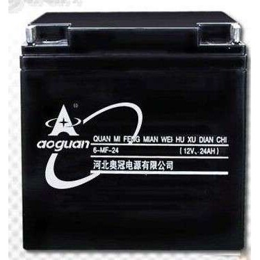河北奥冠蓄电池6-FM-65  12V6H，质保三年，