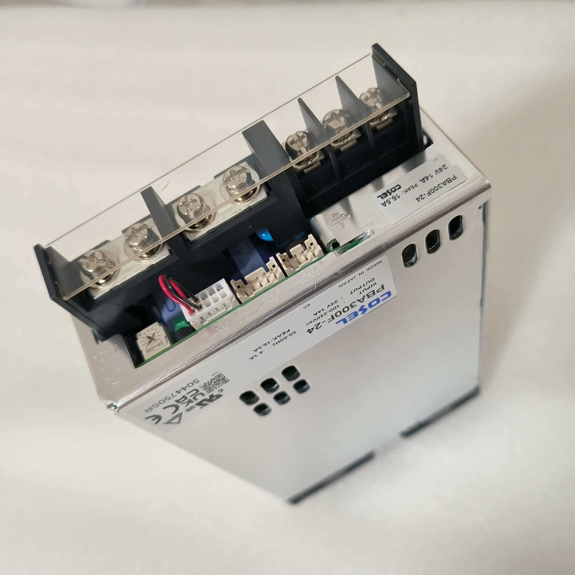 COSEL科索 336W开关电源, 24V 直流, 14A, 底盘安装PBA300F-24