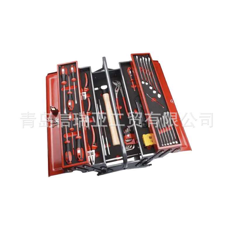 欧时电子RS PRO 机械工具套装 136-3415 机修套装42件机械手提箱