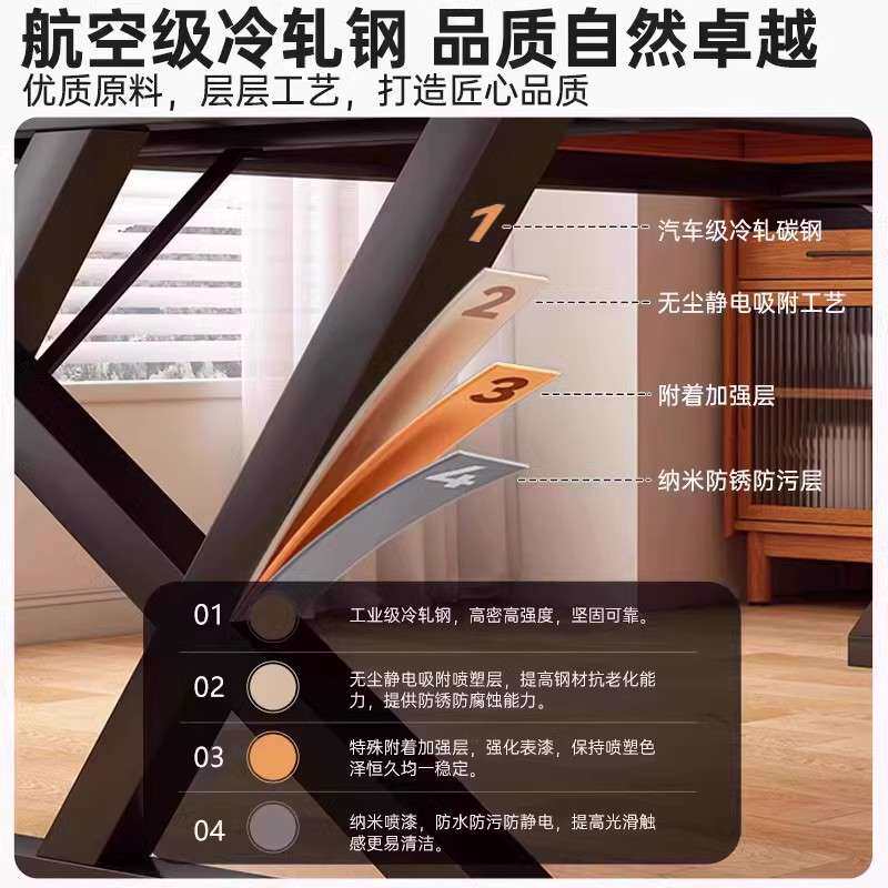 桌子餐饮商用长方形工业风餐厅酒吧咖啡厅专用桌子快餐店烧烤店桌