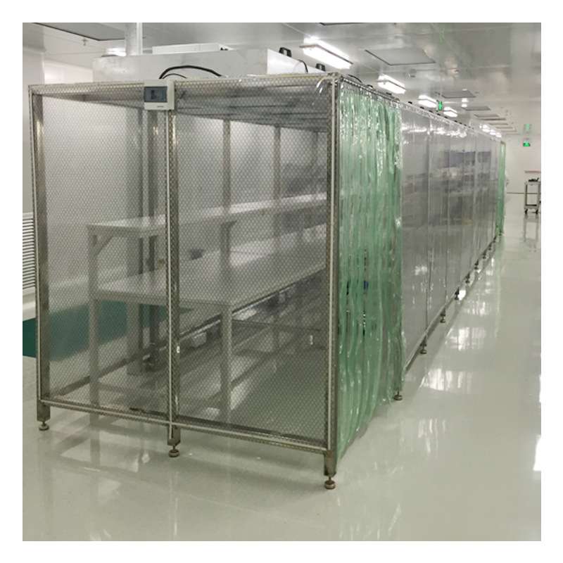 FFU空气净化过滤洁净棚层流罩 无尘车间ffu百级不锈钢层流罩定 制