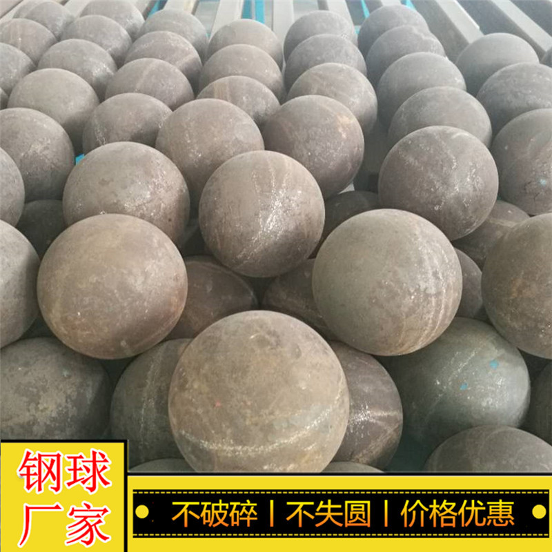 章区锻造之乡钢球厂家供应45#钢 高硬度不失圆 锻造钢球 实心铁球