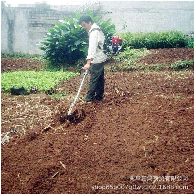 背负式旋耕松土锄草机 果树树下除草微耕机 手扶式汽油旋耕机价格