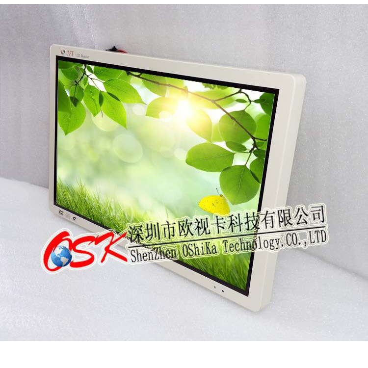 22寸4G公交车网络安卓播放器 车载传媒广告机 分屏管理发布系统