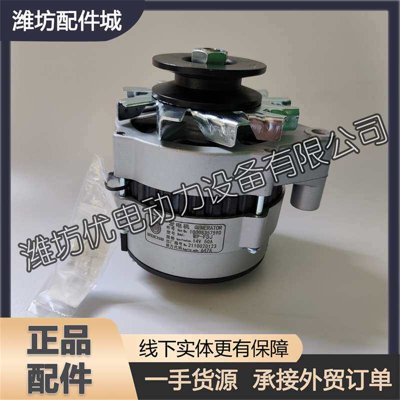扬州潍柴WP2.7柴油发动机WP3.2锐动力原厂配件1000535759发电机图片