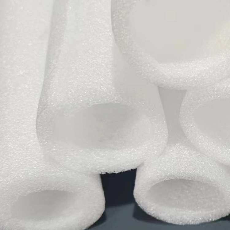 珍珠棉管圆形钢筋笼主筋套管瓶口保护防撞防震空心泡沫管发泡棉管
