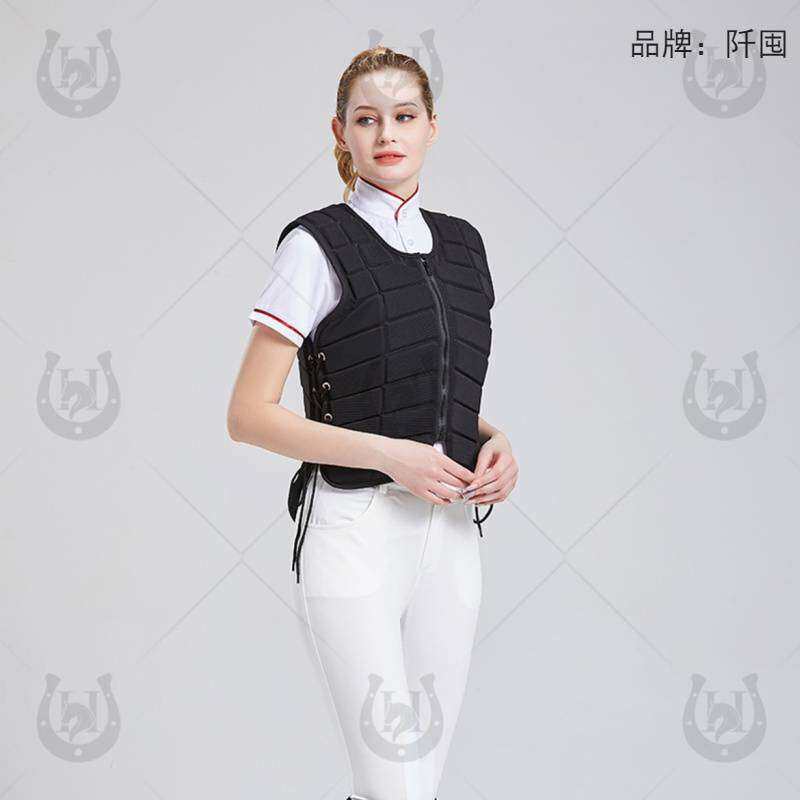马术防护背心马术护甲骑马护甲儿童成人马术护甲骑士服装马术用品
