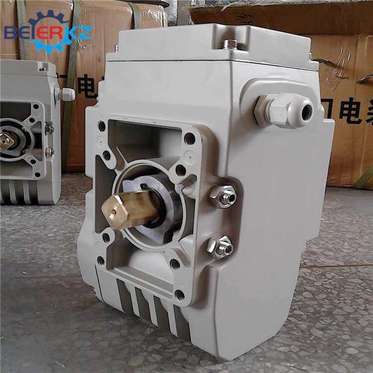 贝尔精小型电动执行器带手轮操作手电两用执行机构