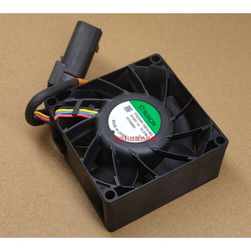 原装建准 48V PF80384B1-1Q01A-SE9 10.37W 8038车载防水散热风扇
