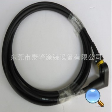 德国喷枪C4电缆线PEA高压连接线X1手动高压电缆线静电线枪线