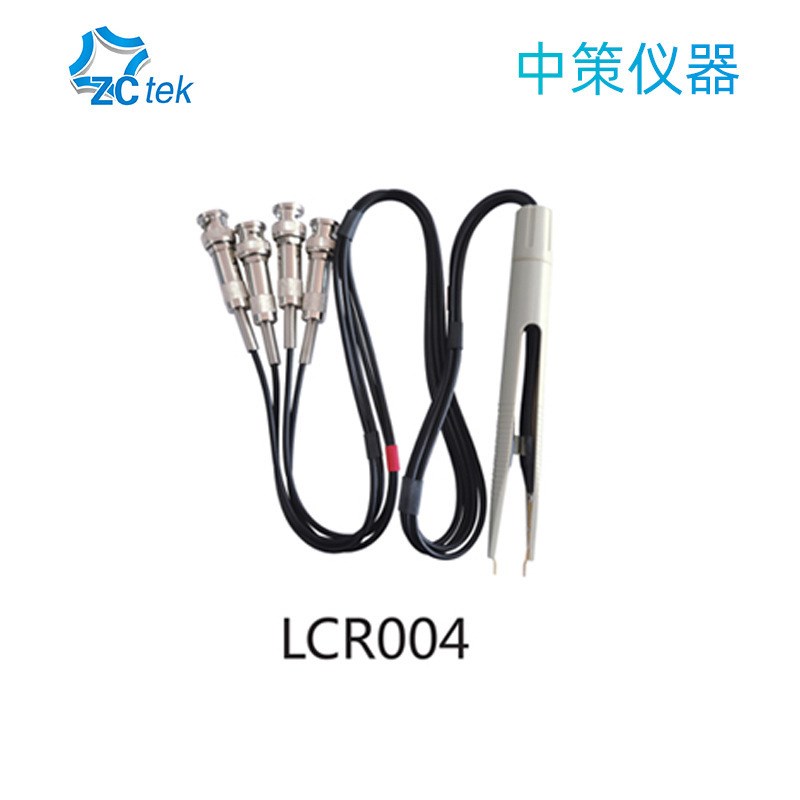 中策LCR数字电桥测试线夹具LCR002D/LCR003 SMD贴片元件测试台图片