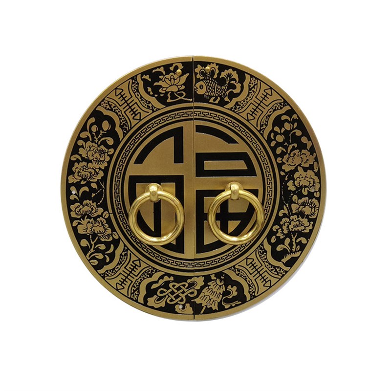 铜仿古铜铜兽头门环n狮子头虎头拉手麒麟大门把手老式木门拉环